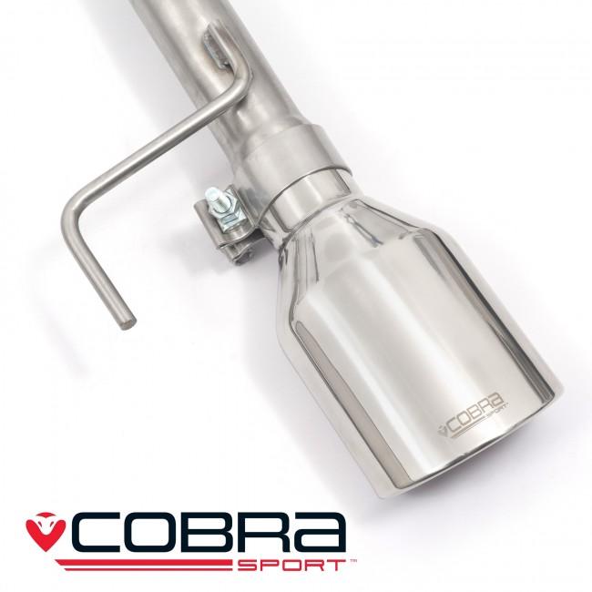 Cobra Exhaust Vauxhall Corsa D 1.2 & 1.4 (07-14) Venom Box Delete Rear Performance Exhaust