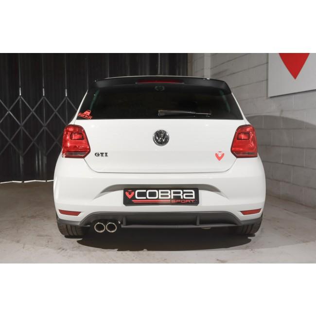 Cobra Exhaust VW Polo GTI (6C) 1.8 TSI (15-17) Turbo Back Performance Exhaust