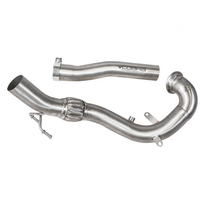 Cobra Exhaust Seat Ibiza Cupra 1.8 TSI (16-18) Sports Cat / De-Cat Front Downpipe Performance Exhaust