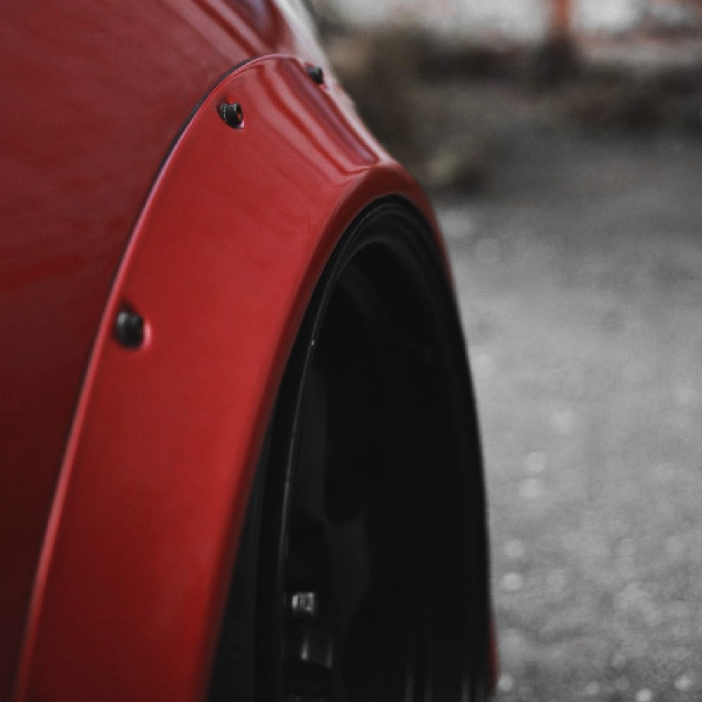 Clinched “New School” 4cm (1.6″) Fender Flares